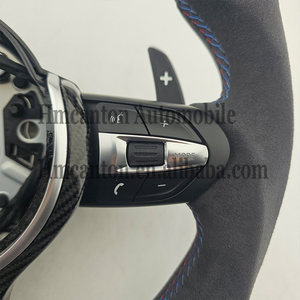 Nuevo Volante Deportivo de Fibra de Carbono y Alcántara para BMW Serie 5 F30 F10 F32 F90 F80 F82 F87 - Product Image 6