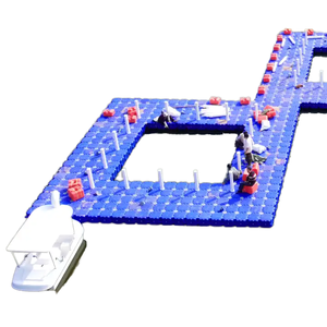HDPE mô-đun KHỐI NỔI <span class=keywords><strong>Dock</strong></span> cho thuyền có kích thước khác nhau và máy bay phản lực Ván trượt đa mục đích hồ bơi phụ kiện với Piston phần - Product Image 1