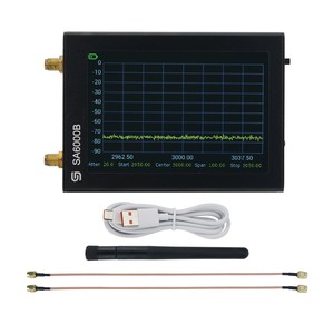 SA6000B 2-IN-1 Handheld Spectrum Analyzer <strong>Signal</strong> <strong>Generator</strong> <strong>RF</strong> Power Detector with 800MHz-6GHz High Frequency Antenna - Product Image 1