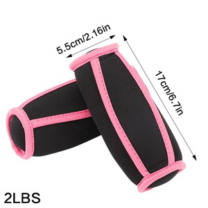 Le donne saltano la mano che tengono la sacca di sabbia morbida con manubrio braccio magro per Yoga peso corporeo manubrio - Product Image 4