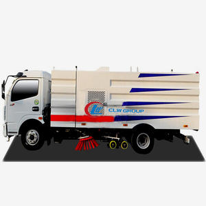自动扫帚高压冲洗清扫车清扫街道卡车扫路机