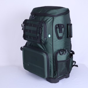 PVC impermeable personalizado 6 bolsillos 50L de gran tamaño al aire libre bolsa de pesca mochila aparejos de pesca mochila PVC BOLSA DE PESCA impermeable - Product Image 1