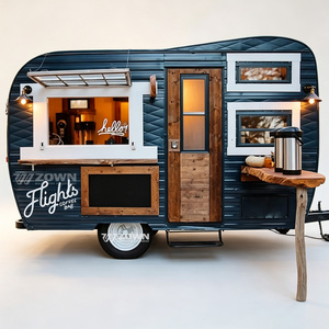 Community Daily Service Food Cart Practical Mobile Cart Satisfy Neighborhood Casual Dining Demand - Product Image 1