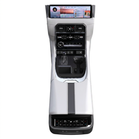Kit de mise à niveau intérieur pour Nissan Patrol Y62 à Y63, garniture de console centrale en cuir