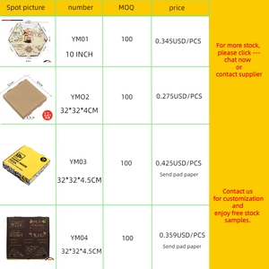 Emballages en gros en matériaux recyclés, boîtes à pizza personnalisées en carton Caia de 12 pouces avec logo - Product Image 6