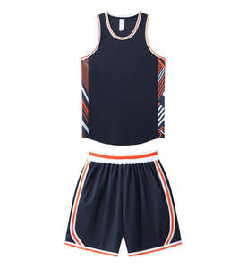 Set di Maglie da Basket Personalizzate con Nome della Squadra, Design Traspirante Senza Maniche - Product Image 3