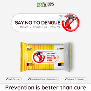 Toallitas Ecológicas Repelentes de Mosquitos, 10 Unidades, Toallitas Húmedas Desechables Repelentes de Insectos, Amigables con la Piel, Protección para Exteriores - Product Image 5