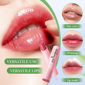 SADOER cuidado de los labios de alta calidad fresa escualano hidratante y anti grietas lápiz labial bálsamo labial - Product Image 1