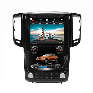 Tesla Vertical Radio 12,1 pulgadas pantalla táctil coche reproductor de vídeo tablero navegación GPS para Infiniti FX35 FX37 FX25 2010-2019