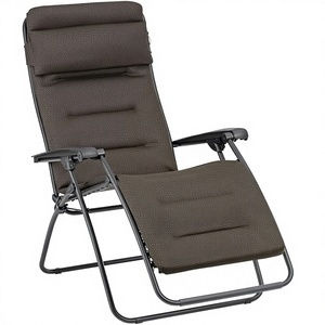 Chaise inclinable rembourrée Zero Gravity RSX Clip, structure en acier, pour <span class=keywords><strong>jardin</strong></span> et intérieur, tissu AirComfort, coussins <span class=keywords><strong>de</strong></span> <span class=keywords><strong>transat</strong></span>. - Product Image 1