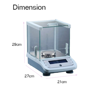 विश्लेषणात्मक संतुलन 1 mg आंतरिक अंशांकन 500g प्रयोगशाला वजन तराजू - Product Image 2
