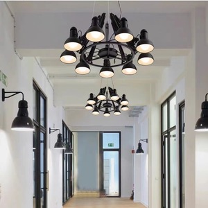 <span class=keywords><strong>Lustre</strong></span> <span class=keywords><strong>poulpe</strong></span> télescopique nordique créatif loft américain araignée noire magasin de vêtements <span class=keywords><strong>lustre</strong></span> de salon - Product Image 4