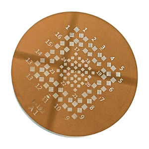 Placa de prueba de resolución óptica de retícula de vidrio óptico, placa de calibración Opencv, Visión de máquina objetivo, placa de calibración <span class=keywords><strong>Halcon</strong></span> CircleGrid - Product Image 3
