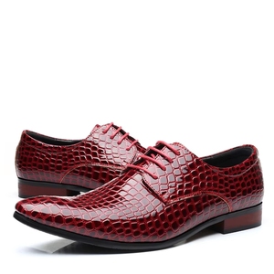 Chaussures habillées de luxe pour homme, pointues, en python noir, tailles 38-47, pour mariage et affaires - Product Image 3
