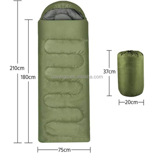 Nouveau design de sacs de couchage légers <span class=keywords><strong>et</strong></span> portables pour le camping en plein air, imperméables, 3 saisons, type enveloppe, confortables - Product Image 2