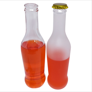 250ml <strong>275ml</strong> Wholesale Cocktail Beer <strong>Glass</strong> <strong>Soda</strong> <strong>Bottles</strong> With Metal Crown Cap - Product Image 2