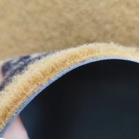 Tapis de porte en fibre de coco artificielle imprimée, fabricant chinois en gros, tapis en caoutchouc TPE