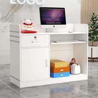 Comptoir de caisse de mini-marché / Conception de comptoir de caisse / Armoire de rangement / Comptoir de caisse de supermarché