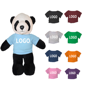 YDB Toys Simpatico Peluche <span class=keywords><strong>Panda</strong></span> Morbido Imbottito in Cotone PP con Logo Personalizzato su Maglietta Regalo per Bambini Giocattolo Antistress - Product Image 2