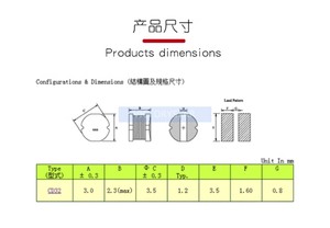 Cd Chip Inductor <strong>UH</strong> wound power inductor - Product Image 2