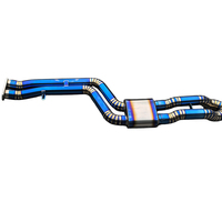 Système d'échappement Catback Valvetronic pour F97 X3M F98 X4M S58 3.0, avec tube intermédiaire double en titane, silencieux résonné à commande à distance