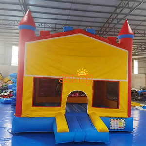 <span class=keywords><strong>Castillo</strong></span> Inflable de 13x13 pies con Pancartas de Velcro Intercambiables Personalizadas, <span class=keywords><strong>Castillo</strong></span> <span class=keywords><strong>Hinchable</strong></span> Comercial <span class=keywords><strong>para</strong></span> Niños, Brincolín Inflable - Product Image 3