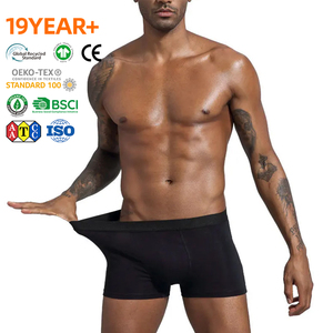 Custom Bamboo Breathable Intimate <strong>for</strong> <strong>Men</strong> Organic Cotton <strong>Mens</strong> Underpants Plus Size Underwear Soft Man Briefs Boxer Shorts <strong>Trunks</strong> - Product Image 2