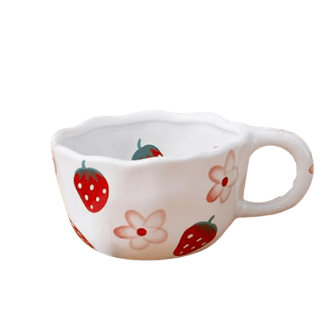 Fraise blanche rouge