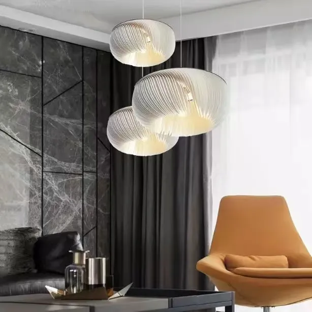 Nordic Pendant Light Art Paper Lamp Origami Hanging Light Modern Living Room Dinning E27 Pendant Lamp for Home Decor
