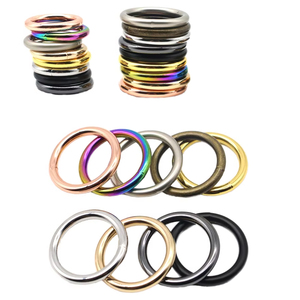 Hebilla Decorativa de Aleación de Zinc para Correa de Perro, Accesorio de Metal para Bolso, Anillo en O para Correa de Perro, Color Personalizado de Moda - Product Image 1