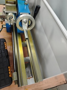 مخرطة سطح مكتب يدوية معدنية متعددة الوظائف بمحرك جديد بدون فرش - Product Image 4