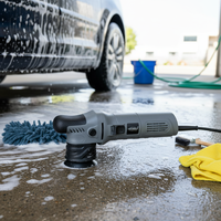 Polisseuse électrique double action 3 pouces à grande orbite et vitesse variable pour le polissage et le detailing automobile en mode humide