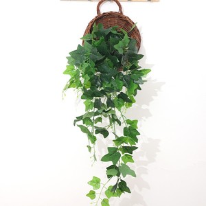 Mur végétal artificiel en lierre, 100cm-200cm, plante verte en plastique pour la décoration du salon - Product Image 1