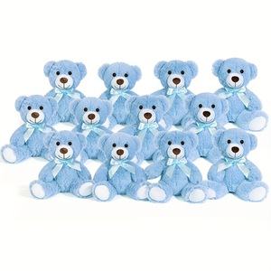 Usine en gros de haute qualité chaud personnaliser multicolore ours en peluche avec ruban jouets en peluche Peluche ours en peluche en peluche pour cadeau - Product Image 5