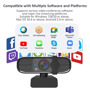 Nueva Cámara Web Antuko 2K para Transmisión en Vivo en Interiores con Escena Fija - Product Image 6