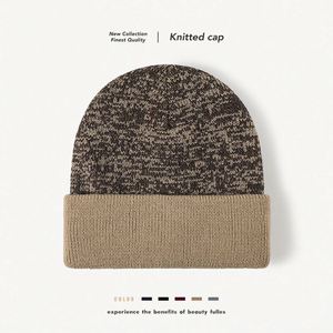 Gorro de lana térmico unisex de punto grueso para otoño e invierno, informal, con protección para las orejas, para amantes de la naturaleza. - Product Image 1