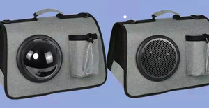 Borsa Trasportino per Animali Domestici a Capsula, Traspirante e Pieghevole, Borsa a Tracolla Grande, Borsa a Mano in Rete Traspirante - Product Image 4