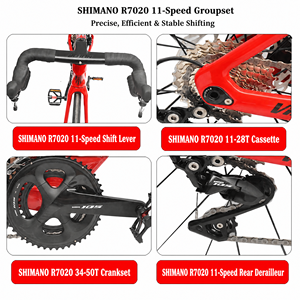 Bicicleta de <span class=keywords><strong>Carretera</strong></span> VICTORIA con Cuadro de Fibra de Carbono y Manillar Curvo, 700C, 22 Velocidades - Product Image 6