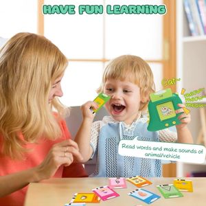 Lecteur de cartes flash pour l'apprentissage précoce, dispositif éducatif pour l'apprentissage des langues, cartes flash pour l'éducation précoce et le développement cognitif - Product Image 5
