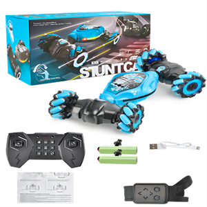 Auto de Acrobacias a Control Remoto de 2.4Ghz, 4WD, Transformable, con Sensor de Gestos, Juguete para Niños y Niñas - Product Image 2