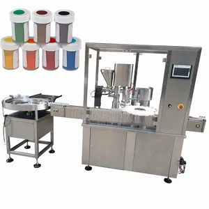 High accuracy automatic 2g 15g 20g dry vial powder filling machine