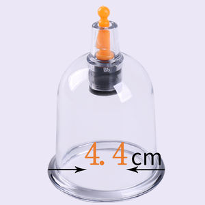 VON Baoyi B04-4,4 cm PS Dicke Hijama-Tassen Großhandel Kunststoff Hochwertige Vakuum-Schröpfen Saugnapf Schröpfen Original Fabrik - Product Image 2