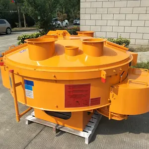 THZ1500 Germany Teka vertical pan type concrete mixer 1 cubic meter for ready-mixed concrete and commercial concrete