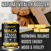 Gummies à la maca pour hommes adultes à haute puissance, enrichies en zinc, vitamine B12, soutien de la libido, endurance physique, performance masculine naturelle
