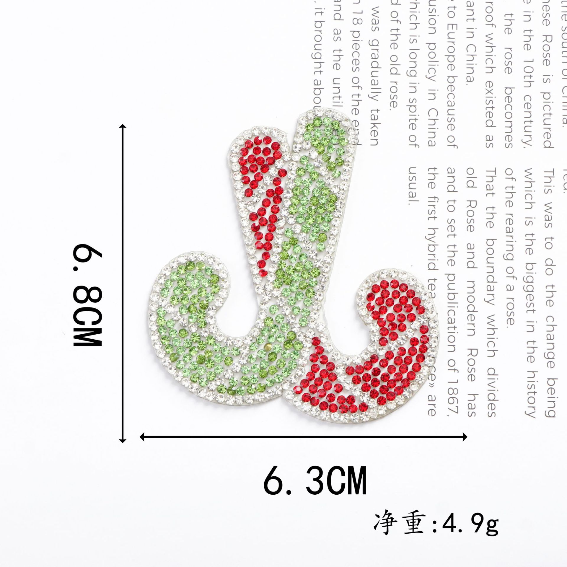 Ruban adhésif pour canne - rouge+vert