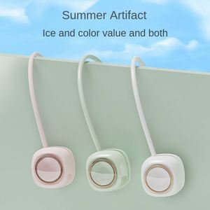 Ventilateur portable mini à suspendre au cou, rechargeable par USB, sans pales, avec fonction de refroidissement, pour voiture, alimenté par électricité/batterie - Product Image 2