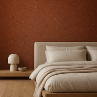 Revêtement mural en feuille d'or métallique, surface texturée imperméable pour les intérieurs d'hôtels