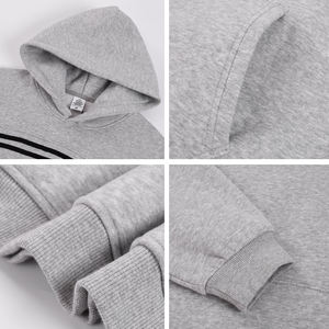 Sudadera con capucha de lavado ácido de alta calidad, jersey de lana gruesa de gran tamaño, Sudadera con capucha de lana personalizada de primavera, sudaderas con capucha de talla grande para hombre - Product Image 4