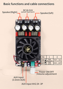 Carte d'amplificateur de puissance pure AP3002 TPA3255, haute puissance 300W*2, mono en pont 600W, sans POP - Product Image 4