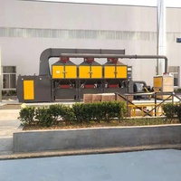 Peralatan Filter Gas Industri Profesional Peralatan Pengolahan Gas Limbah Organik Mesin Pembakaran Katalitik